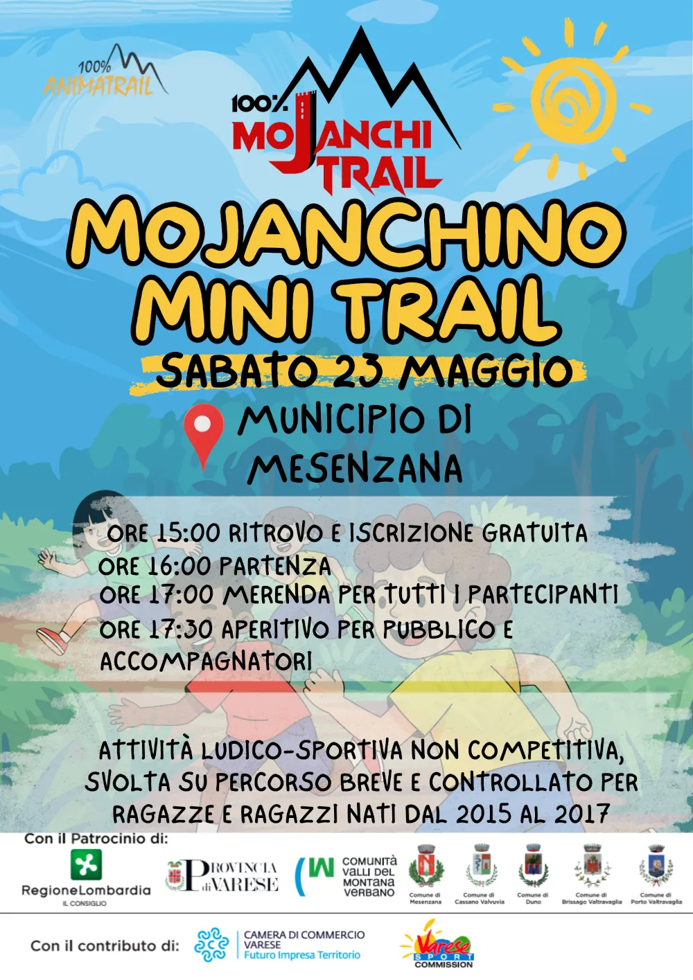 May 23 - Mojanchino Trail for children