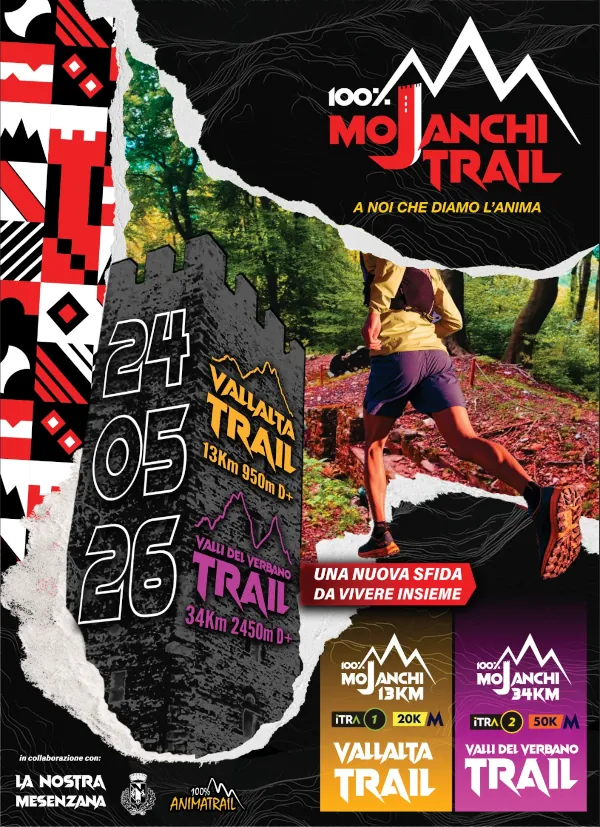 Locandina 100% Mojanchi Trail 2026